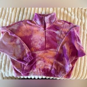 Nike Purple and Orange Therma-Fit Pullover